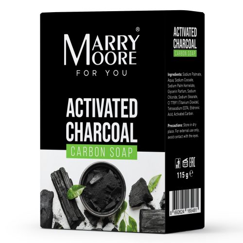 Marry Moore 115g Activated Charcoal Carbon Soap